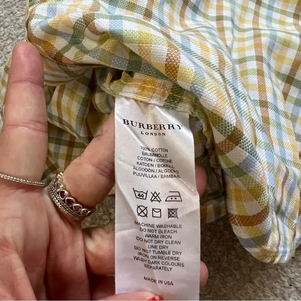 Burberry Button Down Shirt - image 3